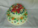vnučce ke 4. narozeninám - kytičkový dort na přání